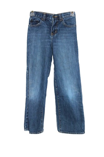 Jean Old Navy Garçon 12 Slim Bleu, Coton Denim Avec Taille Ajustable, état Très Propre
