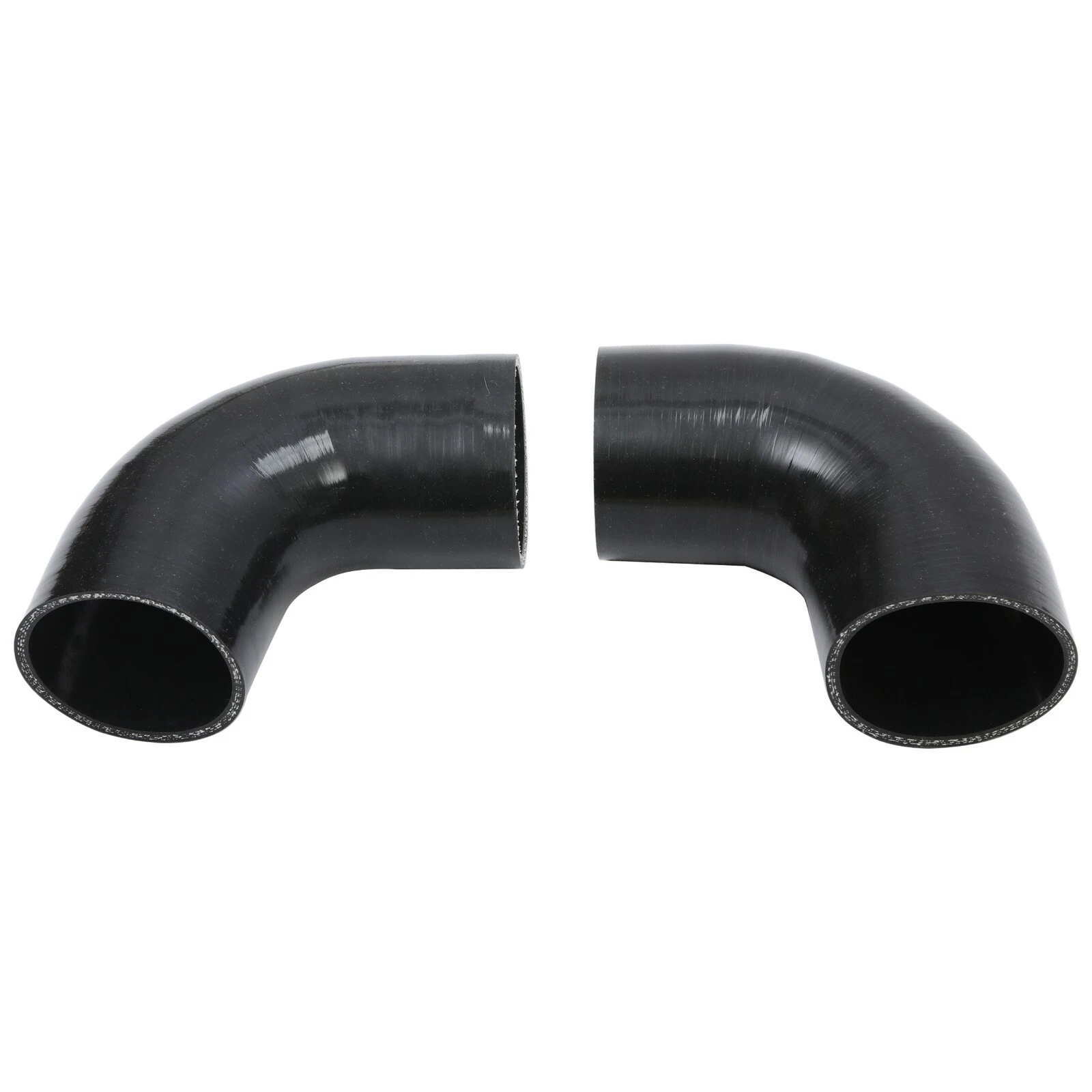 3" 3 Inch Turbo Intercooler Aluminum Piping w/ U Pipe Silicone Hose Clamp Kit - Picture 20 of 24