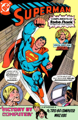 Superman Victory by Computer (1981) #   1 (7.0-FVF) Radio Shack 1981