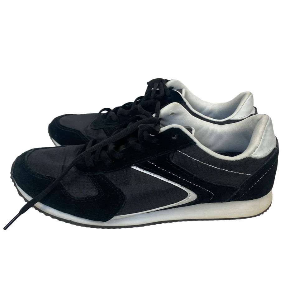 Zapatillas deportivas BCG para mujer 9 Revitasole negras de cuero atlético de caña baja Foto 2 de 4