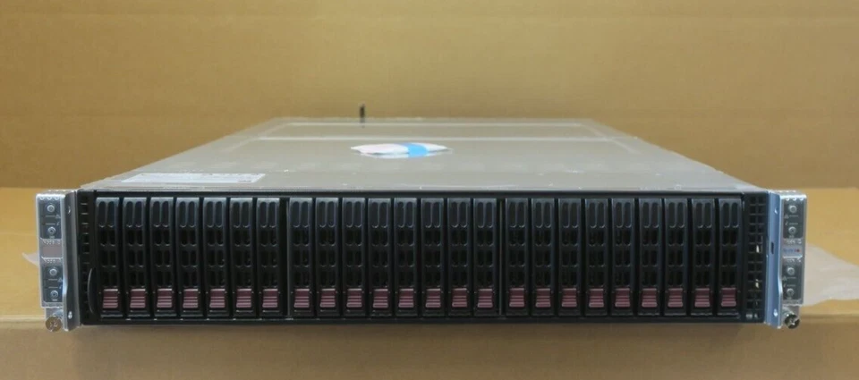 NEW Supermicro SuperServer 2029TP-HC0R 24x 2.5" Bay 4x X11DPT-PS CTO Server Node - Image 2 of 4