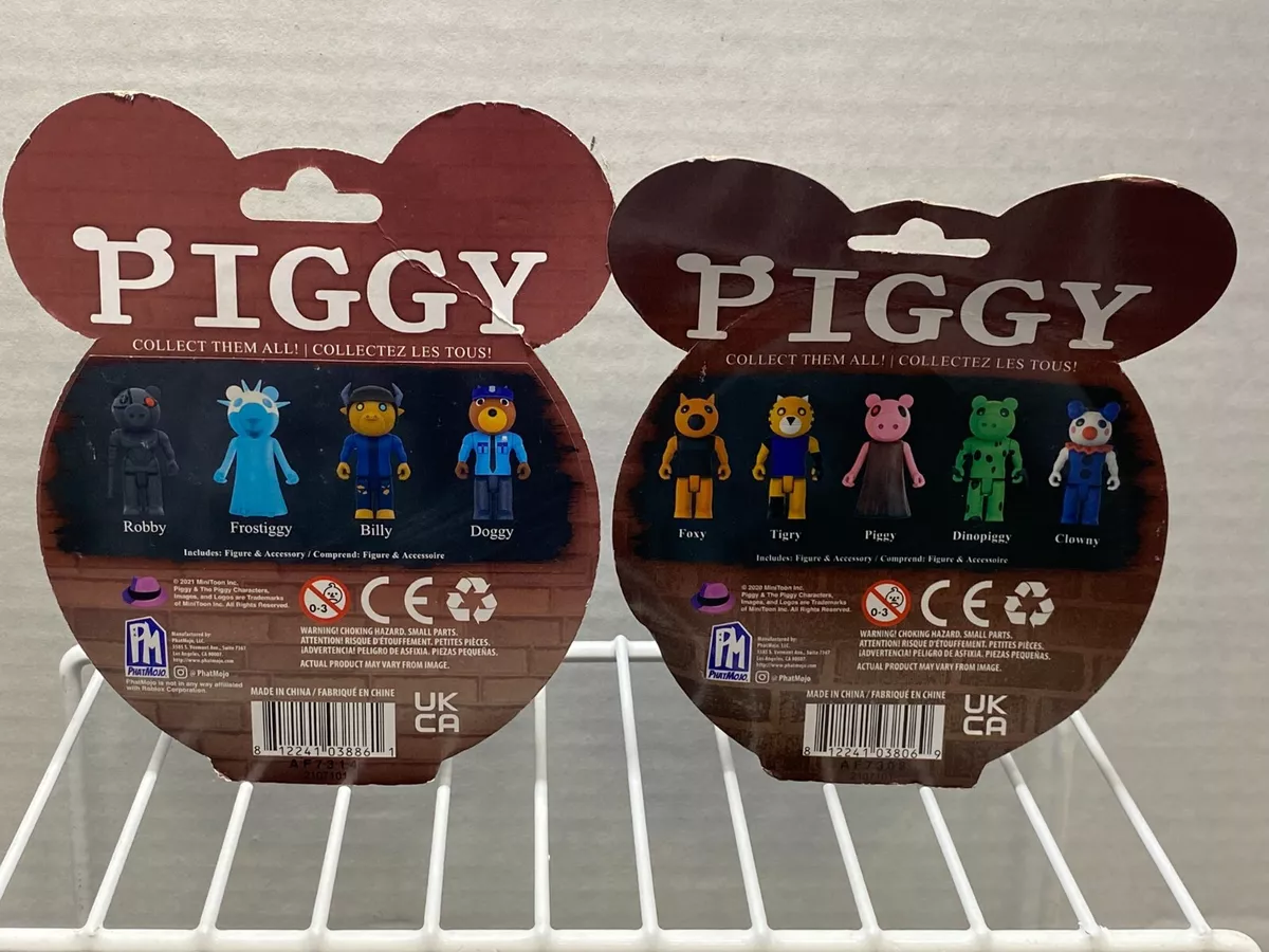 Roblox PIGGY MINI FIGURES Series 1 Gold Piggy Robby Clowny