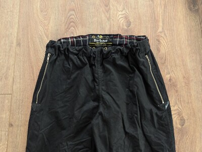 Barbour International Suit Wax Men's Pants One Crest Made In