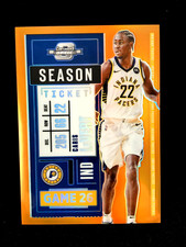 Caris LeVert 2020-21 Contenders Optic Orange Prizm /49 #29 Pacers
