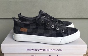 blowfish buffalo check sneakers
