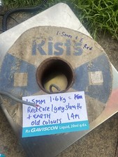 1.5mm Red Core, Grey Sheath, Plus Earth. Approx 14m Long.