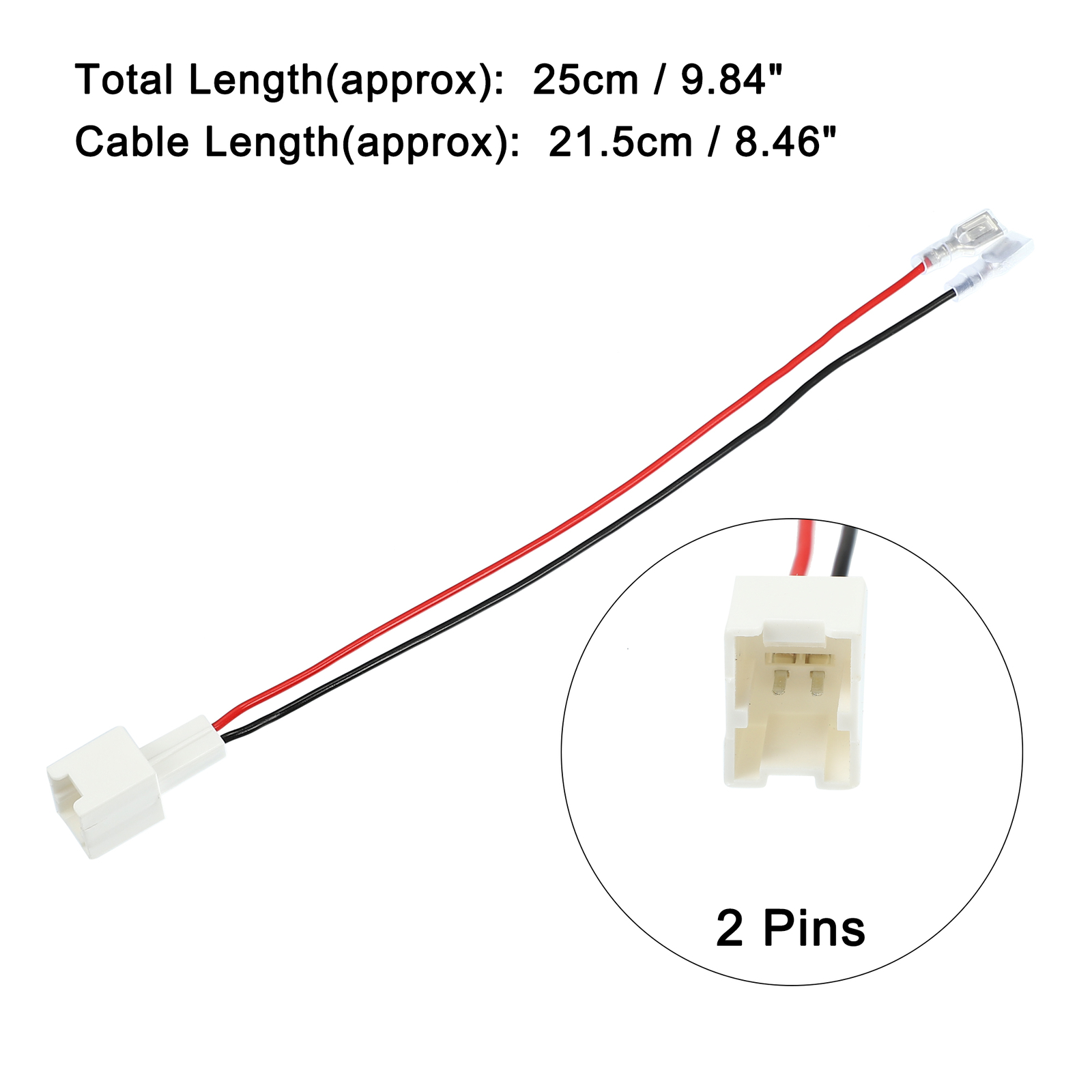 4 Pcs Car Speaker Connector Wire Harness Adapters for Nissan for