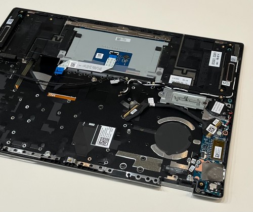 Dell Inspiron 14 7425 Palmrest w/ BL Keyboard Touchpad VG9M1 Genuine Grade B - Afbeelding 4 van 6