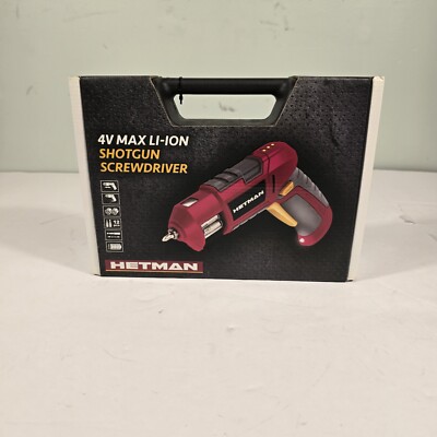 HETMAN Shotgun Screwdriver 4V MAX LI-ION NEW #B1173