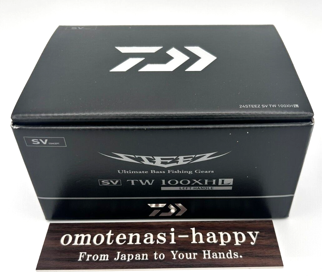 Daiwa 24 STEEZ SV TW 100XHL Left Handle Baitcasting Reel Fishing