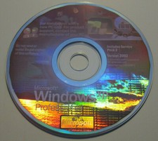 Window XP Professional CD versione 2002 SP2 inglese