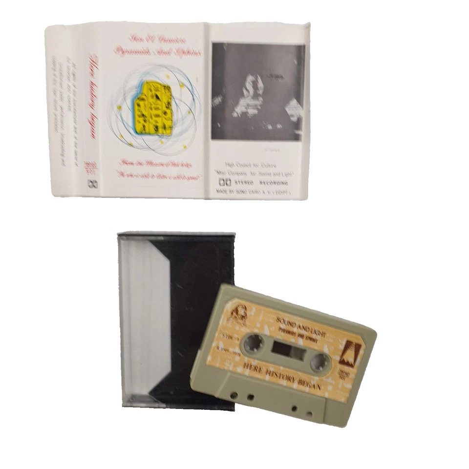 Here History Began (Pyramids And Sphinx - Sound And Light) Cassette Tape, 1961 - Image 3 of 3