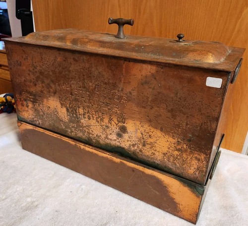 Vintage Copper Wilmot Castle & Co The Rochester Steam Sterilizer 