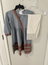 Pakistani Kameez Trouser Girls Age 5 To 6 Years Old