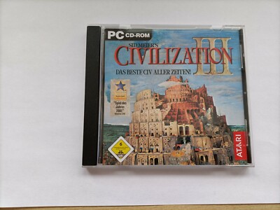 Sid Meier's Civilization III (PC, 2002, Eurobox)