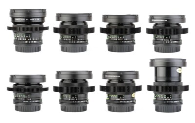 8x CANON FD 20 24 28 35 50 85 100 135 Lens Set w/ EF MOUNT / CINE