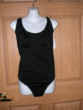 CALVIN KLEIN - BLACK BODY SUIT - THONG STYLE - BONDED FLEX - SIZE XL - NWT 