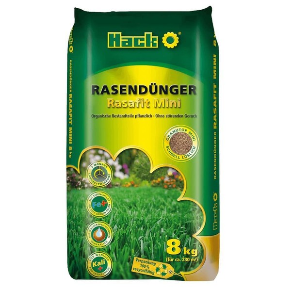 Hack RasendüNger Rasafit Mini 8 Kg HausgartendüNger-image