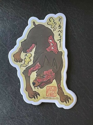 Resident Evil Zombie Dog Attack! Capcom Custom Anime Manga Sticker 