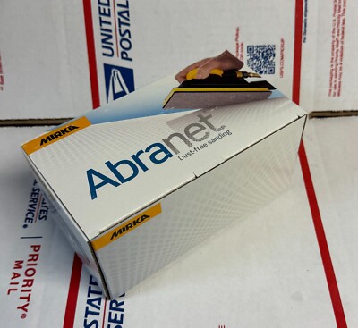 BNIB Mirka Abranet 9A-150-600 3 x 4'' Mesh Grip Sheet Dust Free Sanding