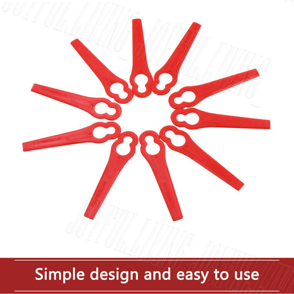 Replacement Grass Trimmer Plastic Blades Garden Crop for Ozito Kuller