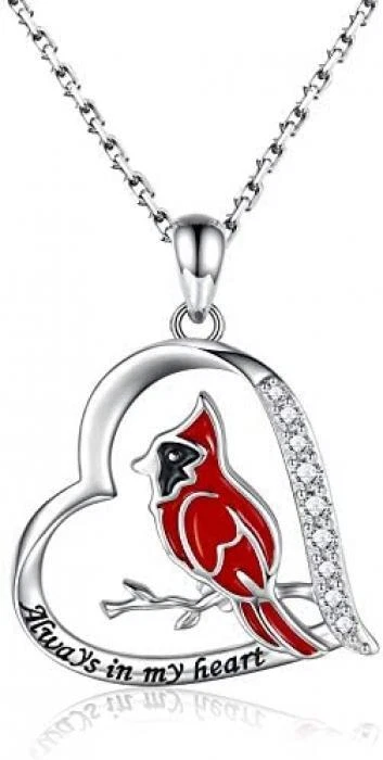 Red bird sale necklace