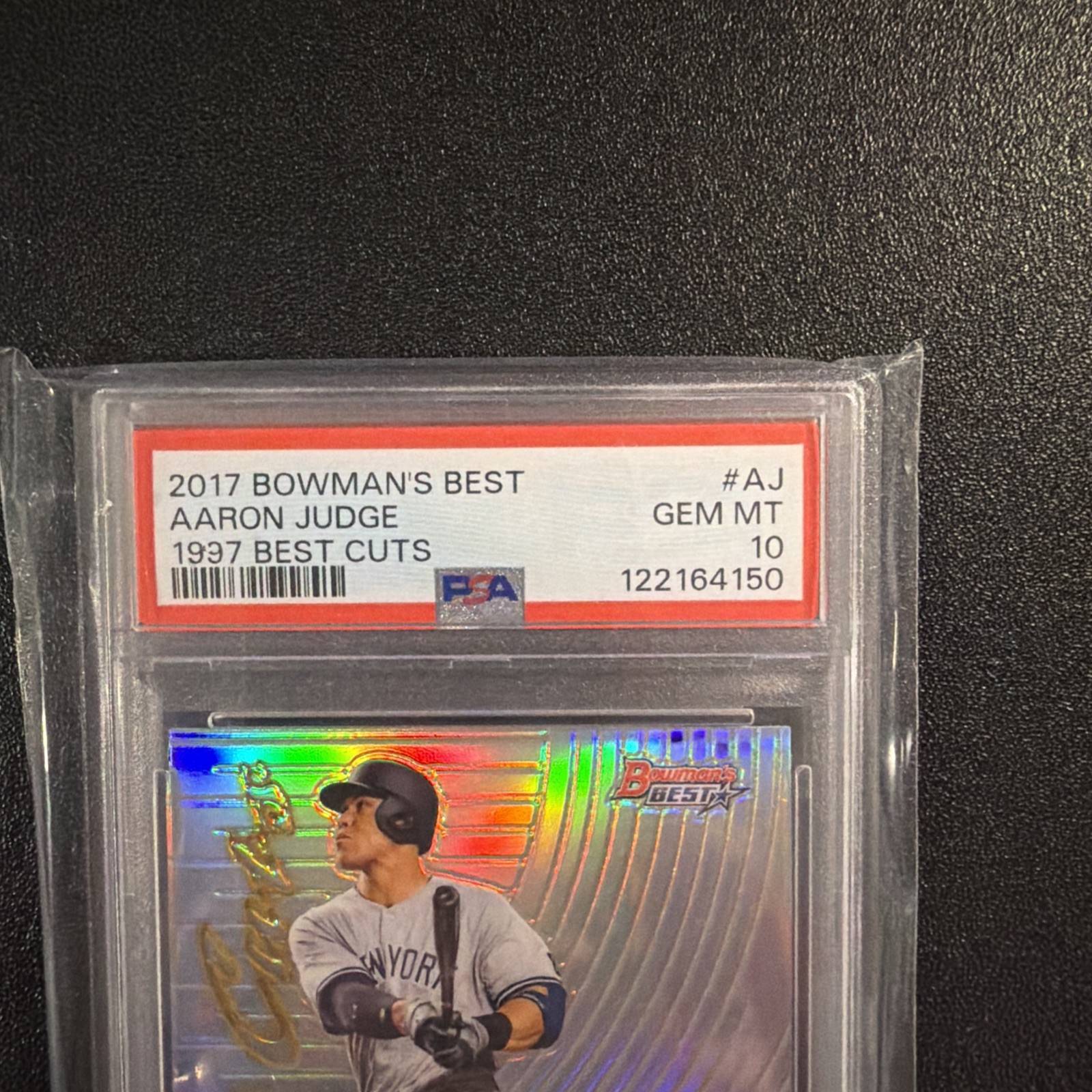 AARON JUDGE 2017 BOWMAN'S BEST 1997 BEST CUTS #97BC-AJ PSA 10 GEM MINT YANKEES🔥 view 4