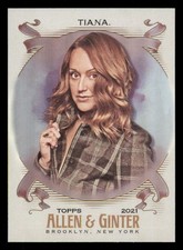 2021 Topps Allen and Ginter Silver #229 Sarah Tiana
