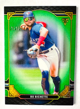 2022 Topps Triple Threads Bo Bichette GREEN Parallel Card SP #/259 Blue Jays!