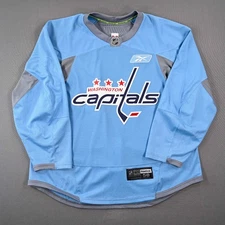 2010-11 Brooks Laich Washington Capitals Practice Used Worn NHL Hockey Jersey