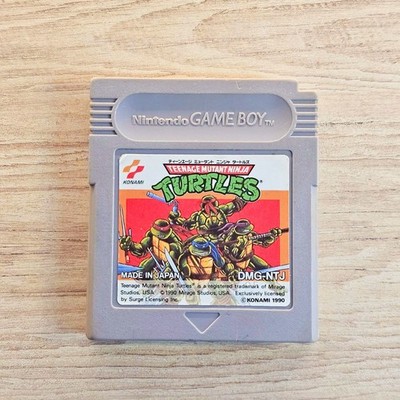 TEENAGE MUTANT NINJA TURTLES TMNT Japanese Ver Game Boy Maintenance completed