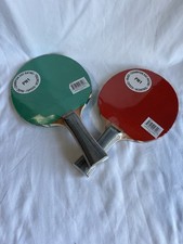 Champion Sports PN1 Table Tennis Paddles Set of 2 Red  Green