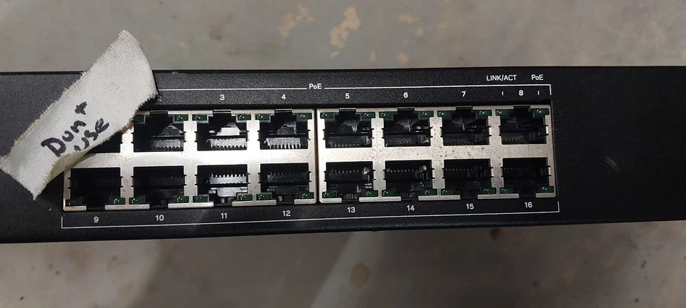 Linksys LGS318p 18-Port Business Gigabit PoE+ Switch - Black - Image 3 of 4