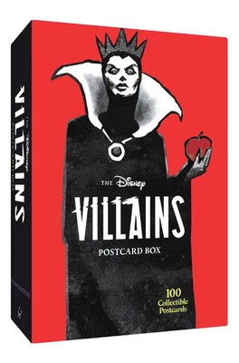 The Disney Villains Postcard Box | Disney | 100 Collectible Postcards | Gebunden