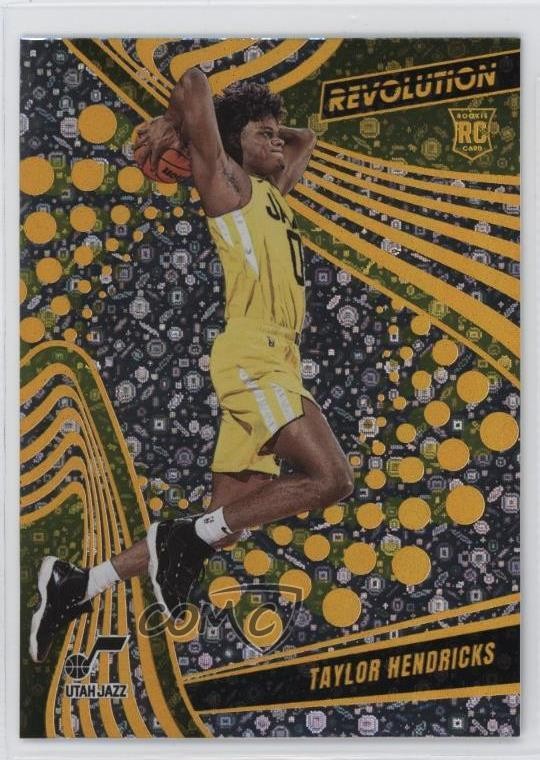 2023-24 Panini Revolution Rookies Blizzard Taylor Hendricks #108 Rookie RC