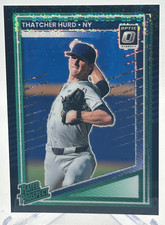 2025 Donruss Optic Thatcher Hurd Rated Prospect Holo NY Yankees