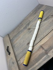 The Stick Body Roller Massage Muscle Therapy Tool 21" Yellow Handle 11 Bead