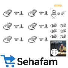 Modische 30 Stück Schnürsenkel Haken Set in Silber für kreative Designs