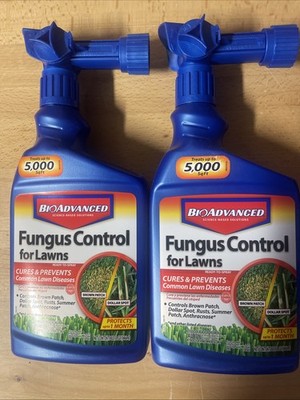 Lot of 2 BIOADVANCED 32 oz. Ready-to-Spray Fungus Control for Lawns Fungicide