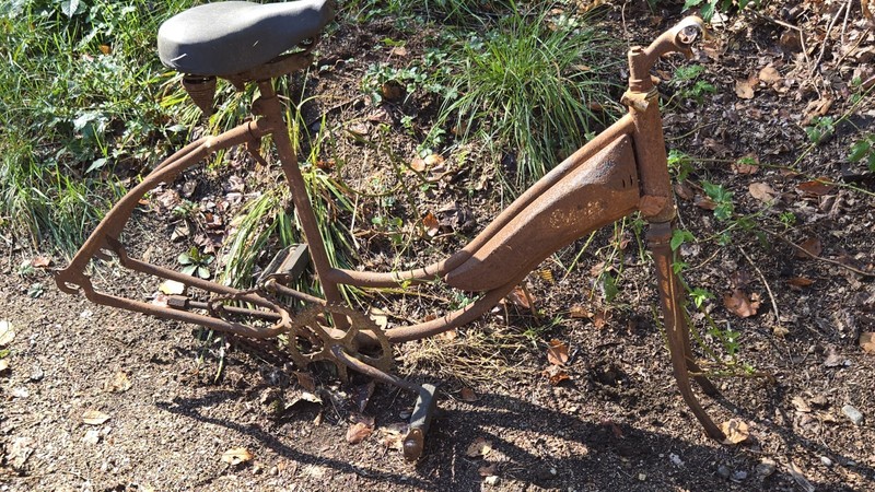 Antique Columbia Bike Frame