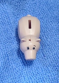 LEGO Toy Story Hamm Piggy Bank Minifigure w/ Rubber Stopper + Coin | Near Mint