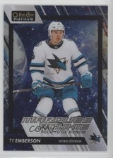 2023-24 O-Pee-Chee Platinum Marquee Rookies Cosmic 24/65 Ty Emberson #292 1e7g