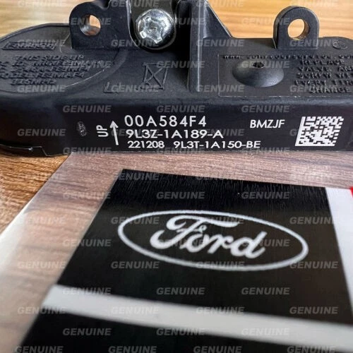 4PC Genuine Motorcraft TIRE PRESSURE MONITORING SENSOR OEM TPMS-12 9L3Z-1A189-A Foto 3 de 4