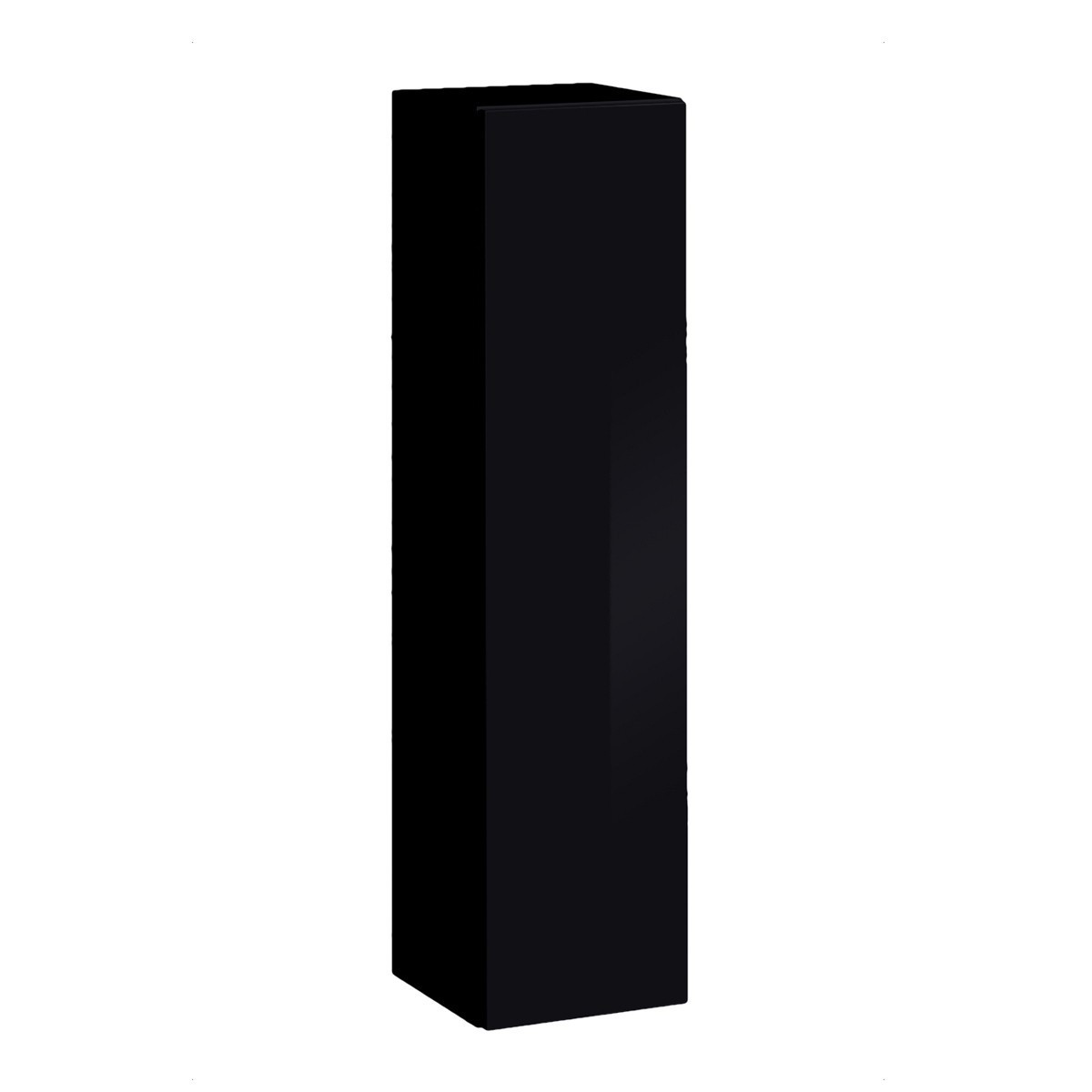 Rangement mural Switch noir 120cm pour meuble salon flottant
