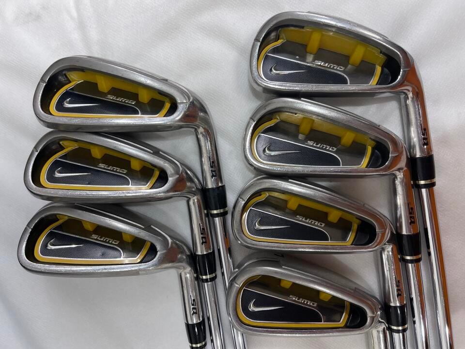 Nike SasQuatch SUMO Iron Set Flex S Pieces Speed Step Super Lite