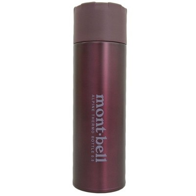 [Montbell] Men's Rady 0.5L Wine Red ALPINE THERMO BOTTLE 1134167WRD