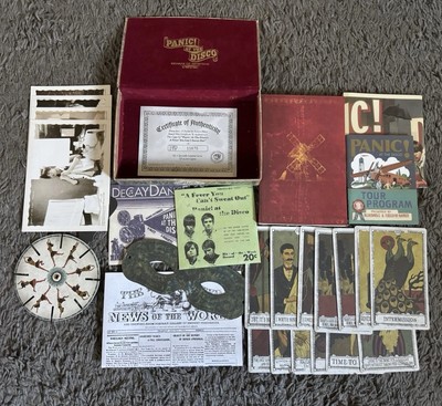 洋楽 Panic! at the Disco Limited Edition Box Panic At The Disco CD/DVD Limited Edition Collectible Deluxe