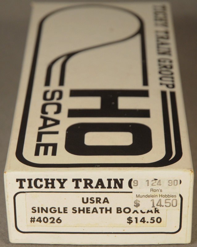 Tichy Train Group 4026 HO Undecorated USRA Single Sheathed Boxcar  Kit