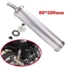 60X280mm Motorcycle Exhaust Muffler Pipe System – 2 Stroke 50-250CC Street & Dir