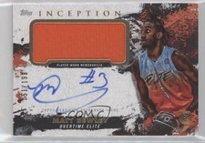 2021 Topps Inception OTE Overtime Elite Cards 51/199 Matt Bewley Patch Auto 6o3
